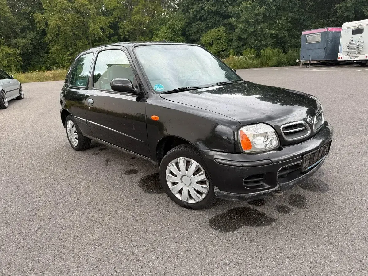 Gebraucht Nissan Micra 60 PS (44 kW) 2002 Schwarz Kleinwagen