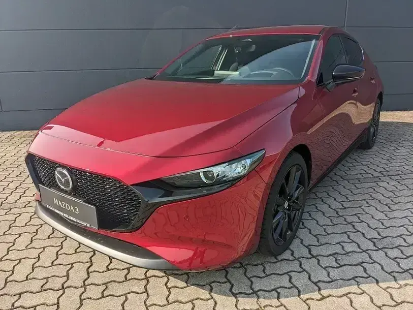 Neu Mazda 3 Homura-Line 186 PS (136 kW) 2026 Soul red crystal metallic Limousine