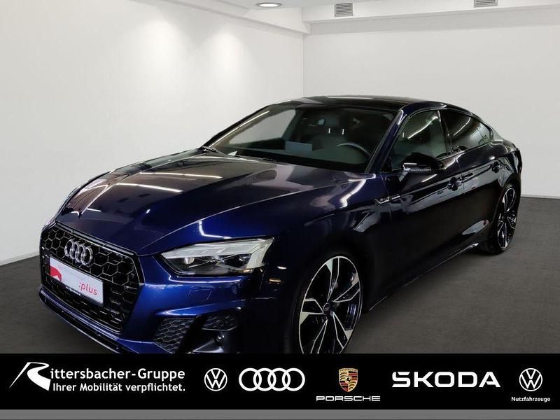 Navarrablau metallic Gebraucht 2023 Audi A5 Sportback S-Line Kleinwagen | 43.790 € (Etwas zu teuer) - Bild 1/4
