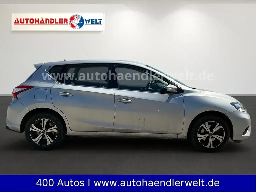 Gebraucht Nissan Pulsar Acenta 116 PS (85 kW) 2015 Silber Kleinwagen
