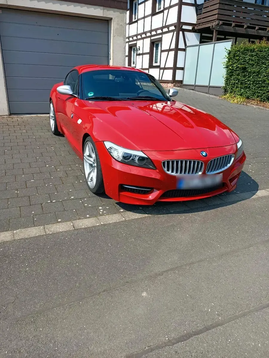 Brugt BMW Z4 340 HK (250 kW) 2010 Rød Cabriolet