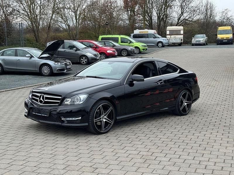 Schwarz Gebraucht 2014 Mercedes C250 AMG Coupé | 15.900 € (Superpreis) - Bild 1/4