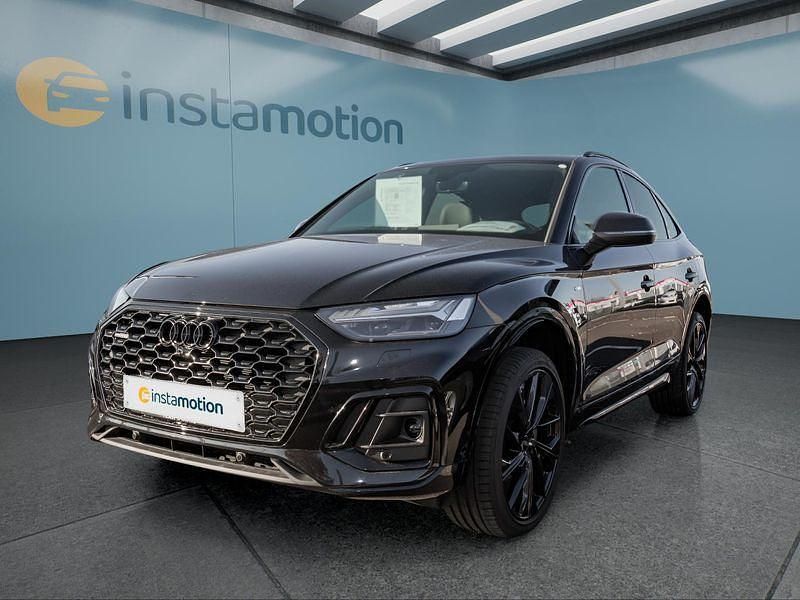 Schwarz Gebraucht 2024 Audi Q5 Sportback SUV | 56.299 € (Teuer) - Bild 1/4