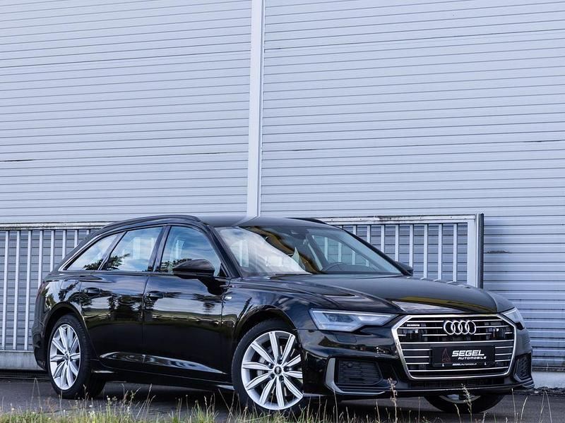 Schwarz Gebraucht 2021 Audi A6 S-Line Kombi | 29.990 € (Superpreis) - Bild 1/4