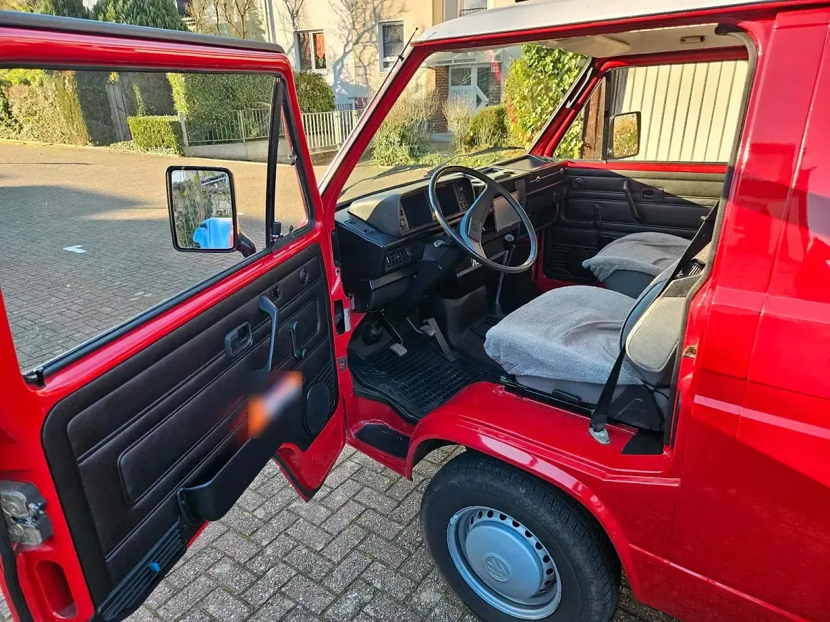 Gebraucht VW T3 60 PS (44 kW) 1989 Rot Van