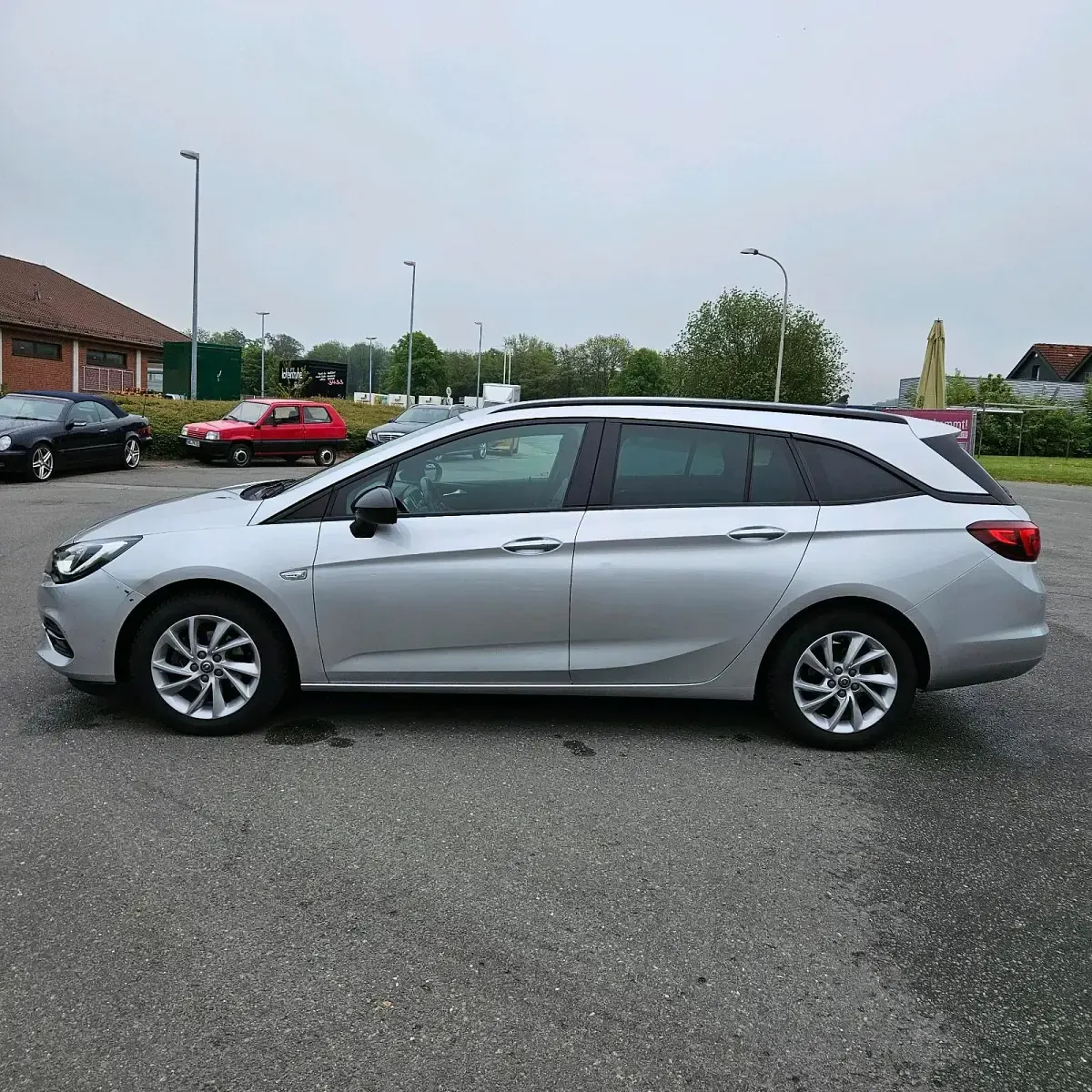 Używany Opel Astra Elegance 122 KM (89 kW) 2022 Srebrny Hatchback