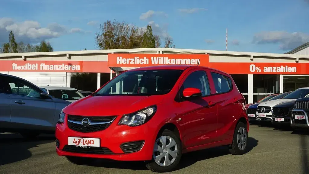 Używany Opel Karl Active 73 KM (53 kW) 2018 Czerwony Hatchback