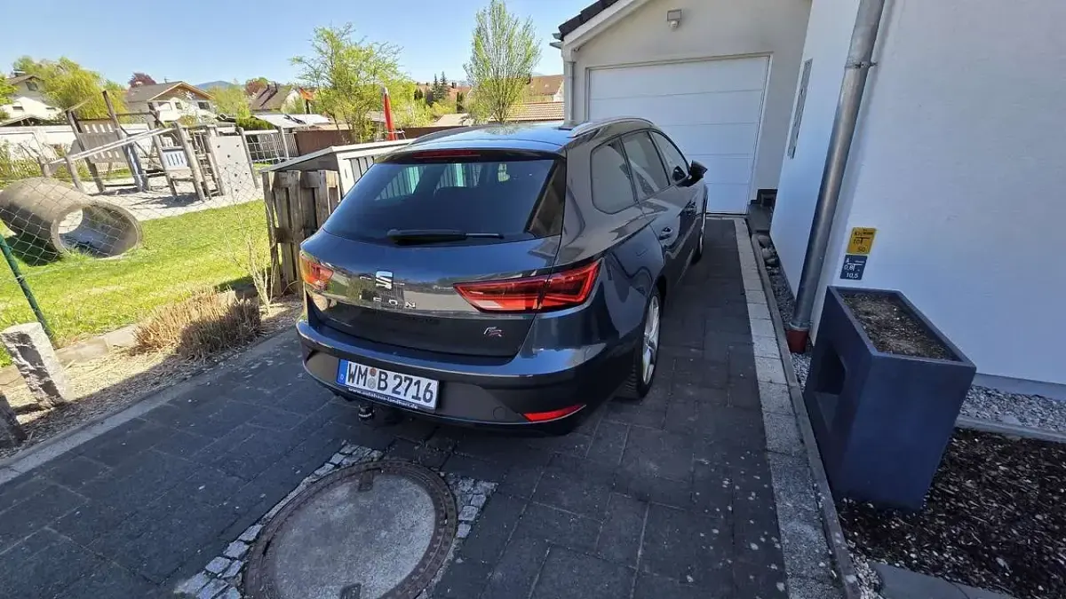 Usata Seat Leon FR 190 CV (139 kW) 2018 Grigio Station wagon