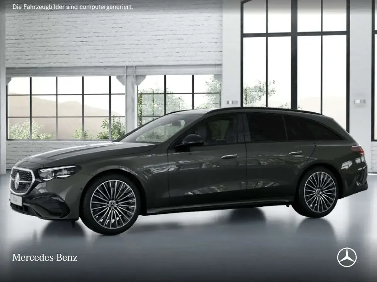 Gebraucht Mercedes E220 AMG 197 PS (144 kW) 2025 Obsidianschwarz Kombi