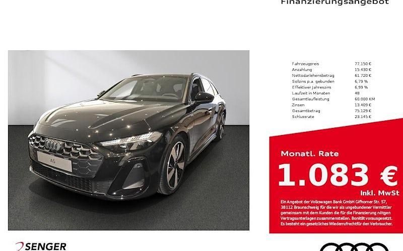 Neu Audi A5 Ambiente 299 PS (219 kW) 2026 Schwarz Kombi