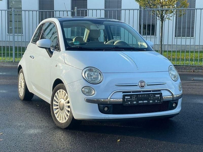 Blau Gebraucht 2008 Fiat 500 Lounge Kleinwagen | 4.999 € (Fairer Preis) - Bild 1/4