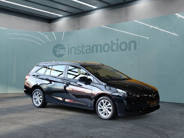 Gebraucht Opel Astra Edition 122 PS (89 kW) 2021 Schwarz Kombi