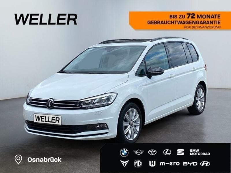Weiss Gebraucht 2022 VW Touran Highline Van / Kleinbus | 31.995 € (Fairer Preis) - Bild 1/3
