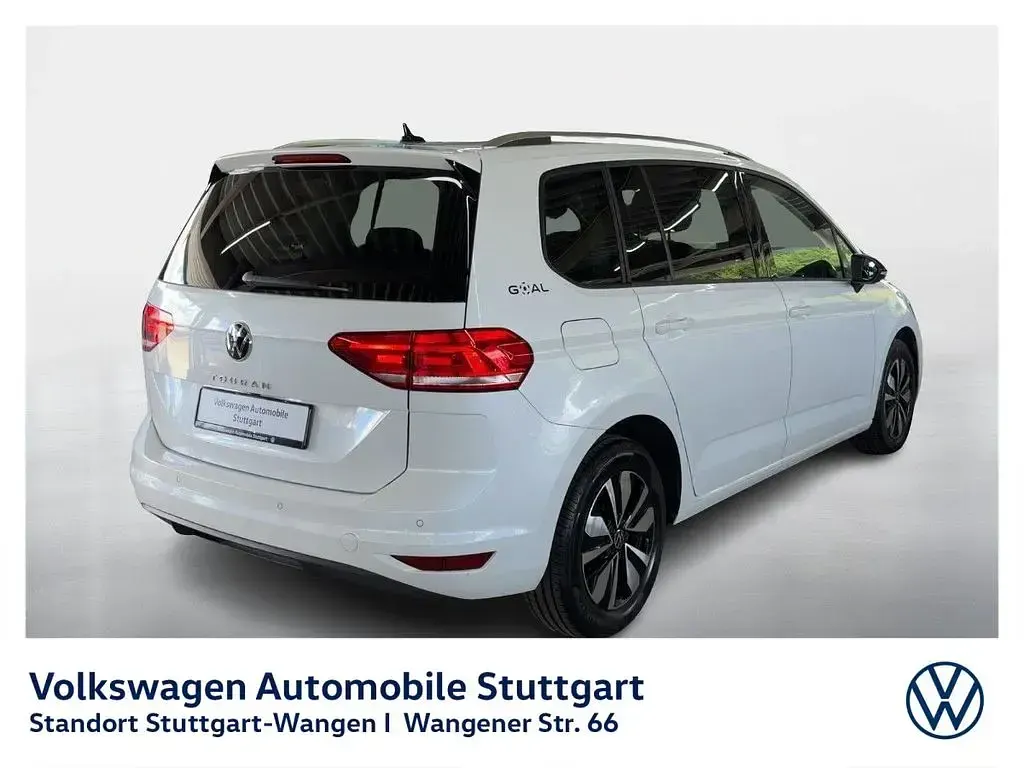 Gebraucht VW Touran Goal 150 PS (110 kW) 2025 Oryxweiß perlmutteffekt Van / Kleinbus