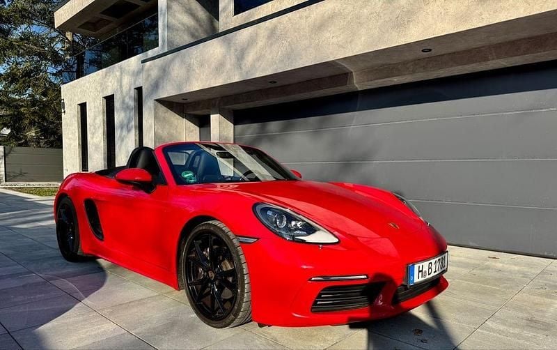 Rot Gebraucht 2016 Porsche 718 Boxster Cabrio | 54.900 € (Etwas zu teuer) - Bild 1/4