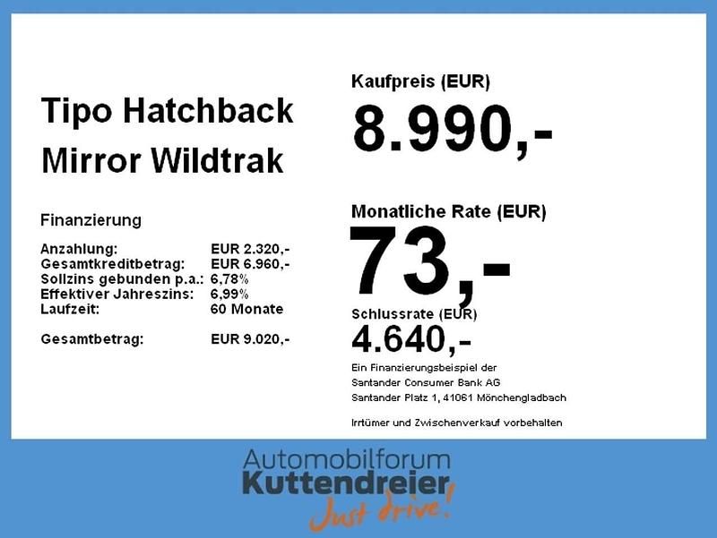 Gebraucht Fiat Tipo Mirror 95 PS (69 kW) 2020 Colore esterno (new nero (vr7 Kleinwagen