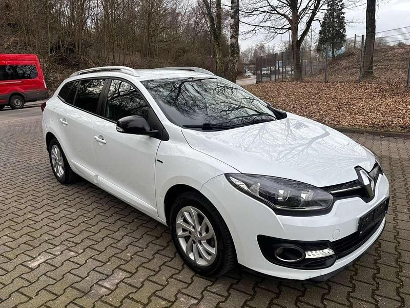 Gebraucht Renault Mégane GrandTour LIMITED 116 PS (85 kW) 2015 Weiß Kombi