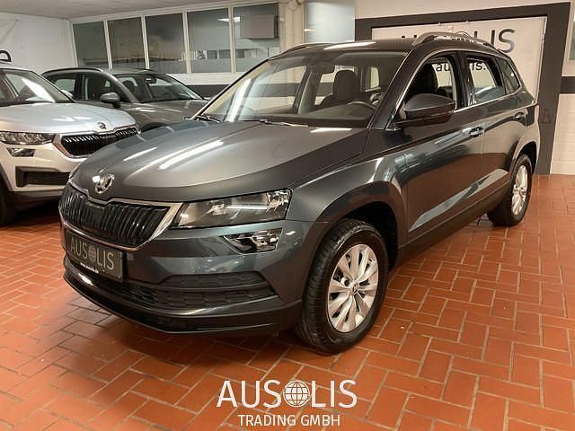 Quartzgrau (metallic) Gebraucht 2021 Skoda Karoq Ambition SUV | 17.990 € (Guter Preis) - Bild 1/4