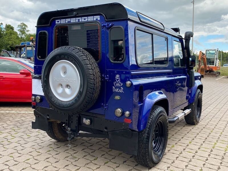 Gebraucht Land Rover Defender 122 PS (89 kW) 2003 Blau SUV