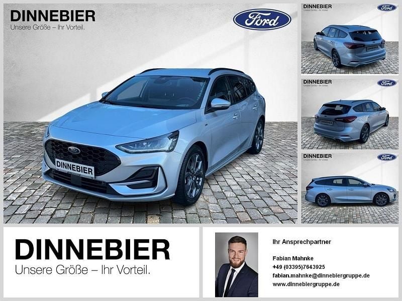 Gebraucht Ford Focus ST-Line X 155 PS (114 kW) 2024 Moondust silver met Kombi