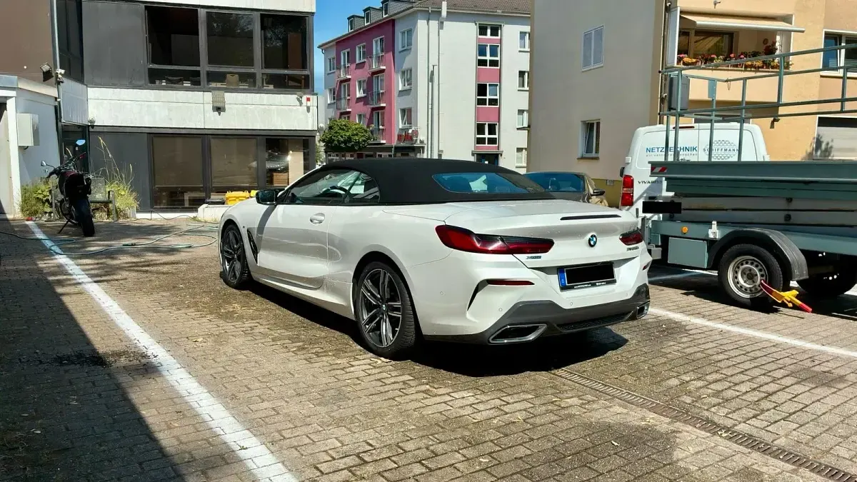 Gebraucht BMW M850 M Performance 530 PS (389 kW) 2022 Weiß Cabrio