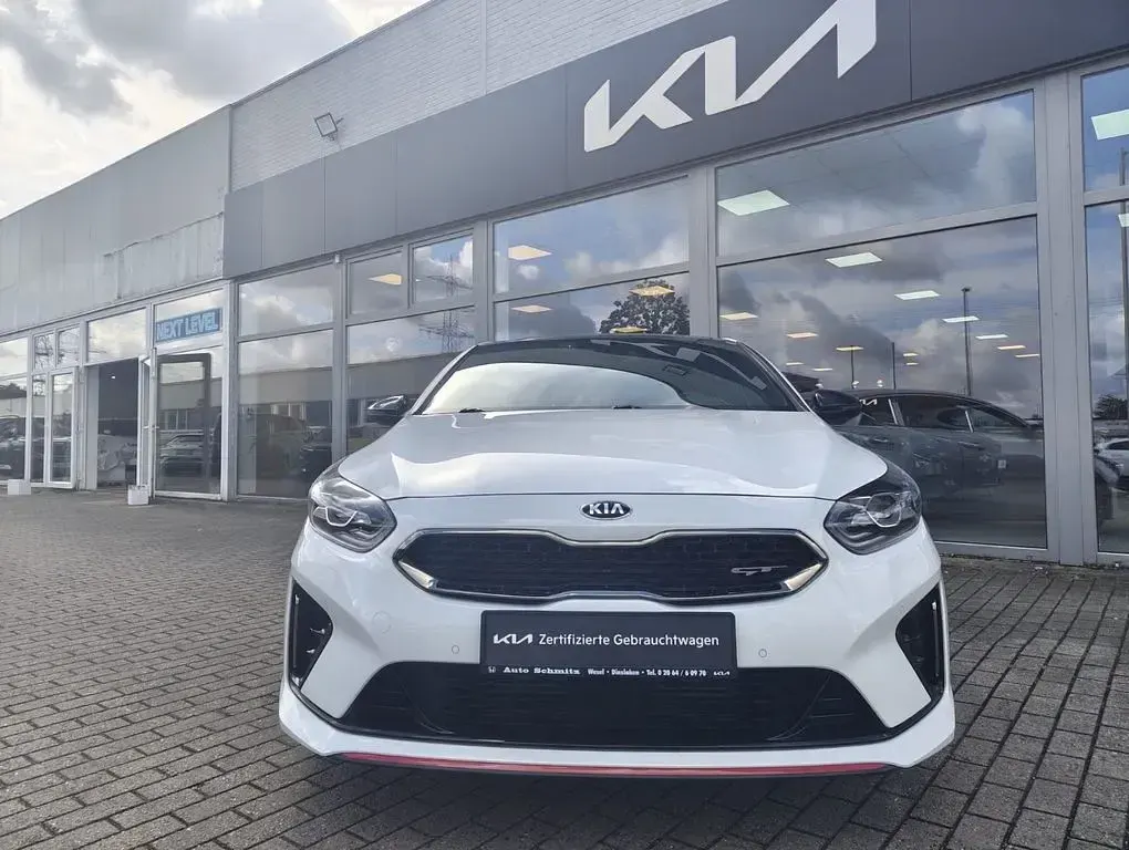 Gebraucht Kia ProCeed GT GT 204 PS (150 kW) 2020 Weiß Kleinwagen