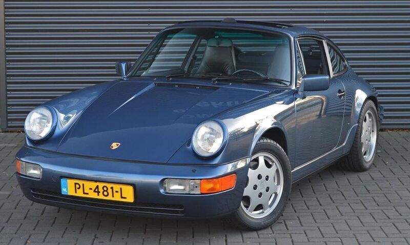 Blau Gebraucht 1990 Porsche 911 Carrera 4 Coupé | 109.950 € - Bild 1/4