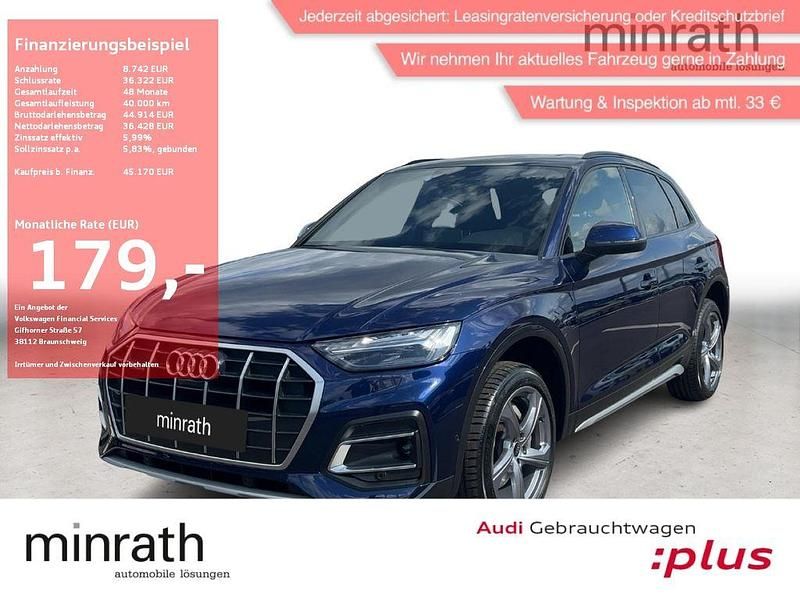 Blau Gebraucht 2024 Audi Q5 Advanced SUV | 45.169 € (Fairer Preis) - Bild 1/4