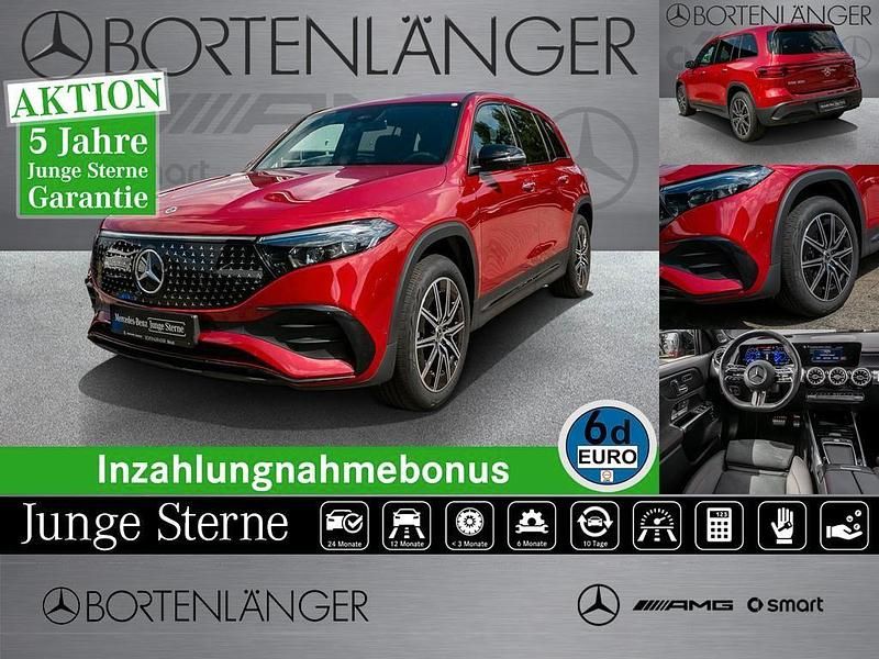 Rot Gebraucht 2024 Mercedes EQB300 Premium SUV | 41.998 € (Teuer) - Bild 1/4