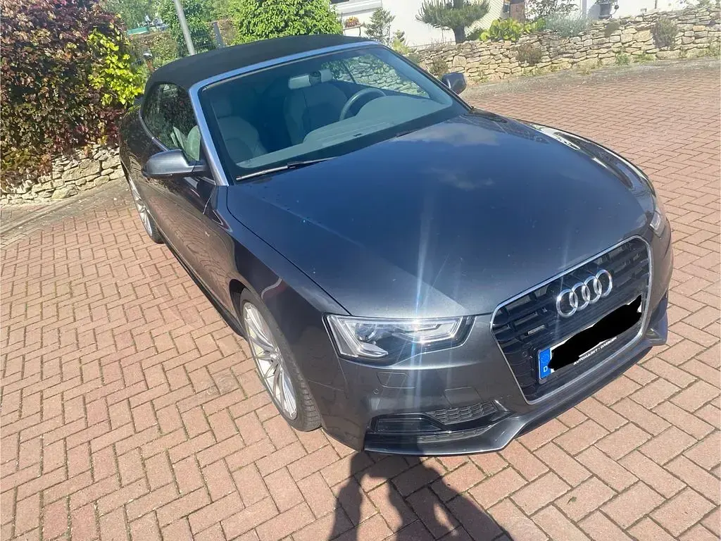 Gebraucht Audi A5 Cabriolet S-Line 190 PS (139 kW) 2016 Grau Cabrio