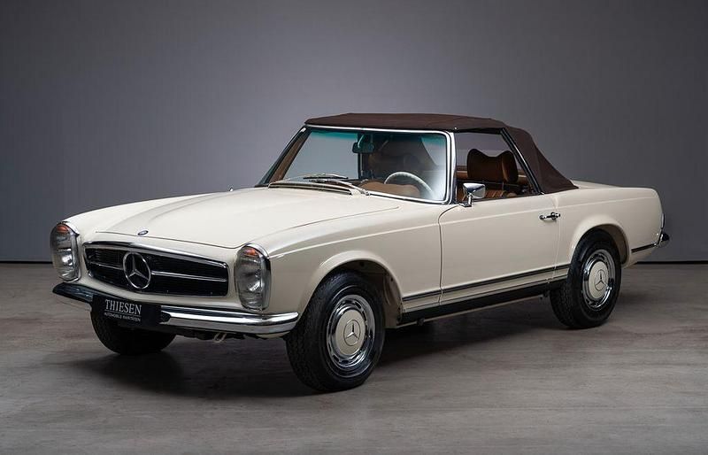 Gebraucht Mercedes SL280 170 PS (125 kW) 1969 Beige Cabrio
