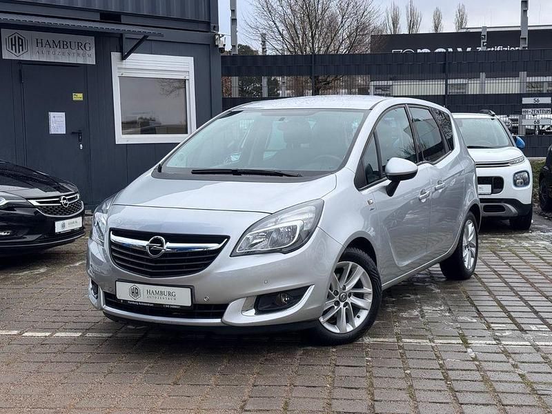 Gebraucht Opel Meriva drive 120 PS (88 kW) 2016 Silber Van / Kleinbus