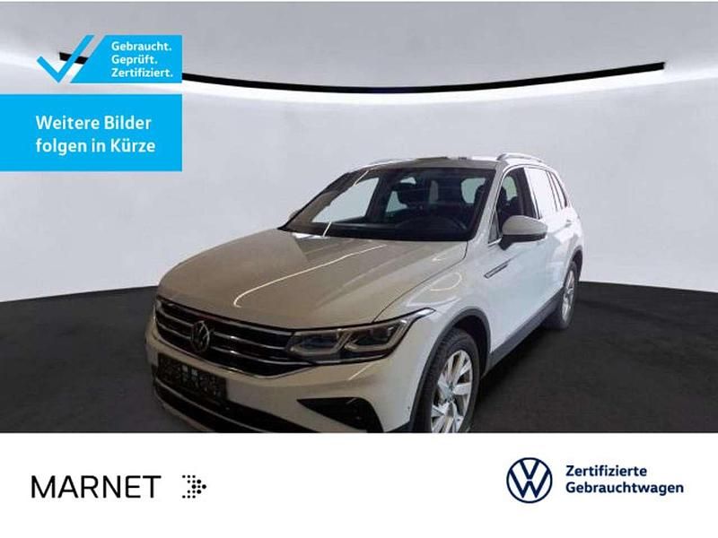 Weiß Gebraucht 2021 VW Tiguan Elegance SUV | 32.690 € (Fairer Preis) - Bild 1/2