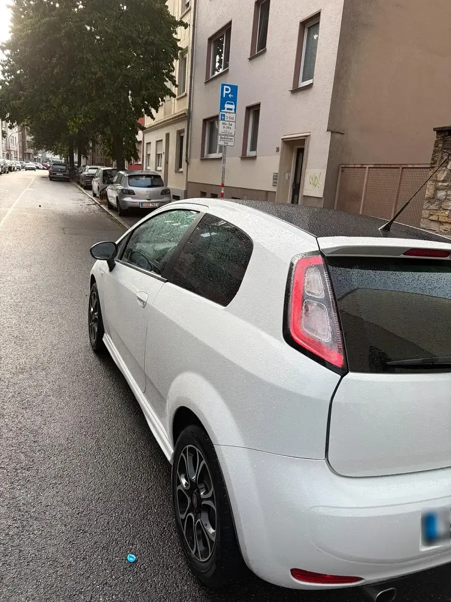Gebraucht Fiat Punto 68 PS (50 kW) 2013 Weiß Kleinwagen