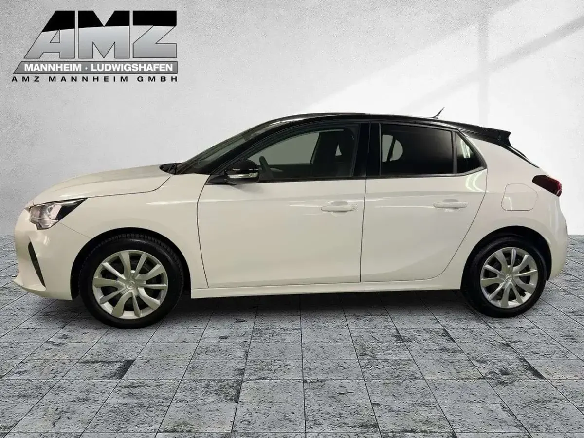 Gebraucht Opel Corsa Edition 101 PS (74 kW) 2023 Jade weiss/arktis weiss Kleinwagen