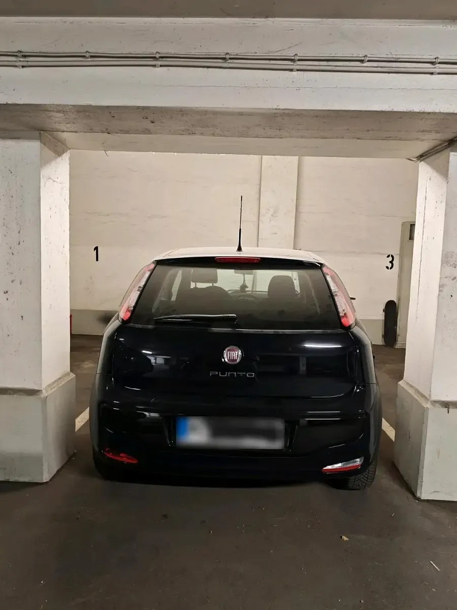 Gebraucht Fiat Punto Evo 2011 Blau Kleinwagen