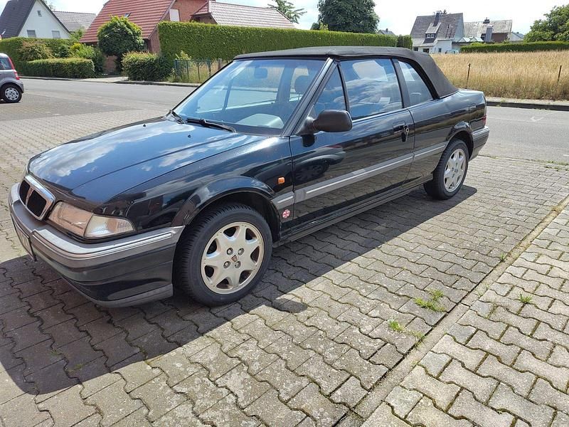 Schwarz Gebraucht 1992 Rover 200 Cabrio | 1.200 € - Bild 1/4