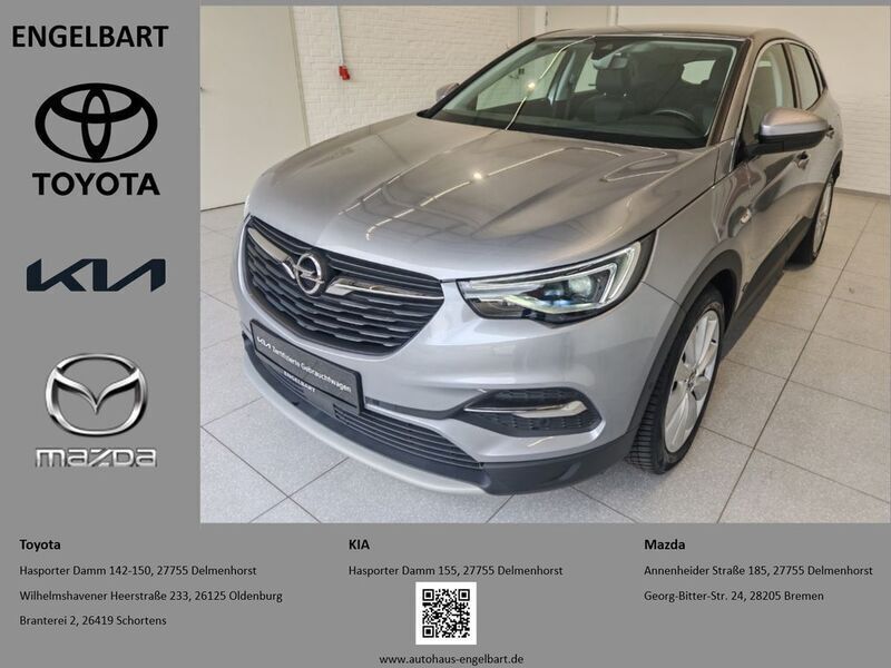 Kontrast grau/quarz silber Gebraucht 2020 Opel Grandland X Innovation SUV | 21.490 € (Superpreis) - Bild 1/4