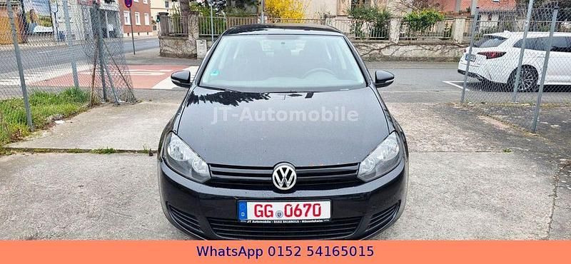 Gebraucht VW Golf VI Trendline 110 PS (80 kW) 2009 Schwarz Kleinwagen