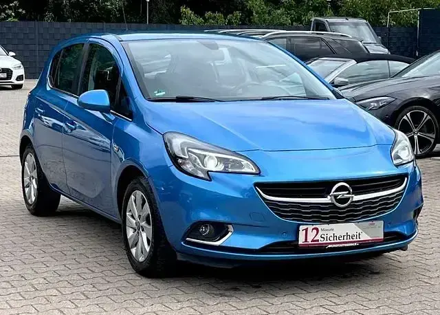 Gebraucht Opel Corsa Innovation 90 PS (66 kW) 2016 Arktis blau m2 Kleinwagen