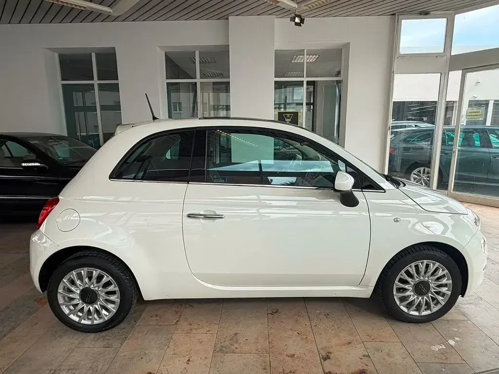 Gebraucht Fiat 500 Lounge 69 PS (50 kW) 2015 Weiß Kleinwagen