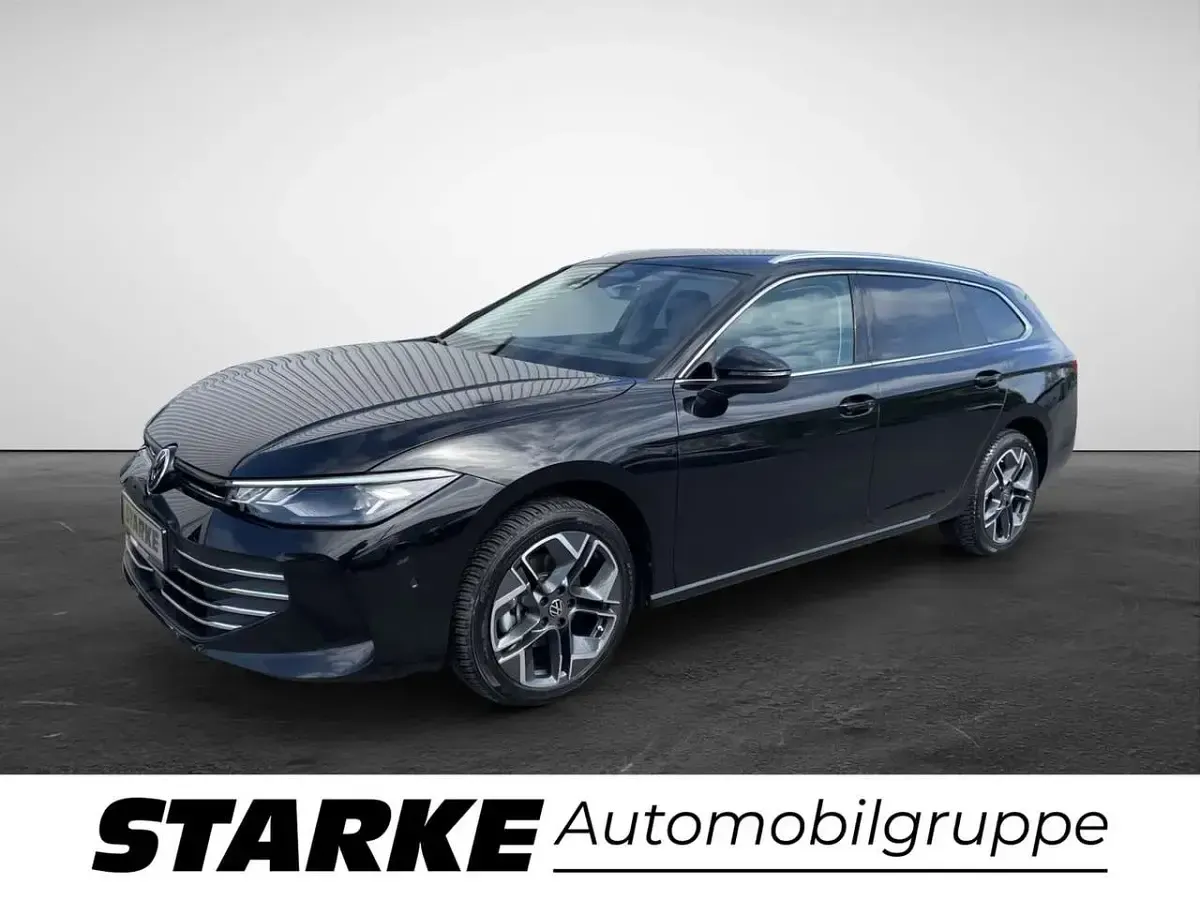 Gebraucht VW Passat Business 150 PS (110 kW) 2025 Schwarz (grenadillschwarz metallic) Kombi
