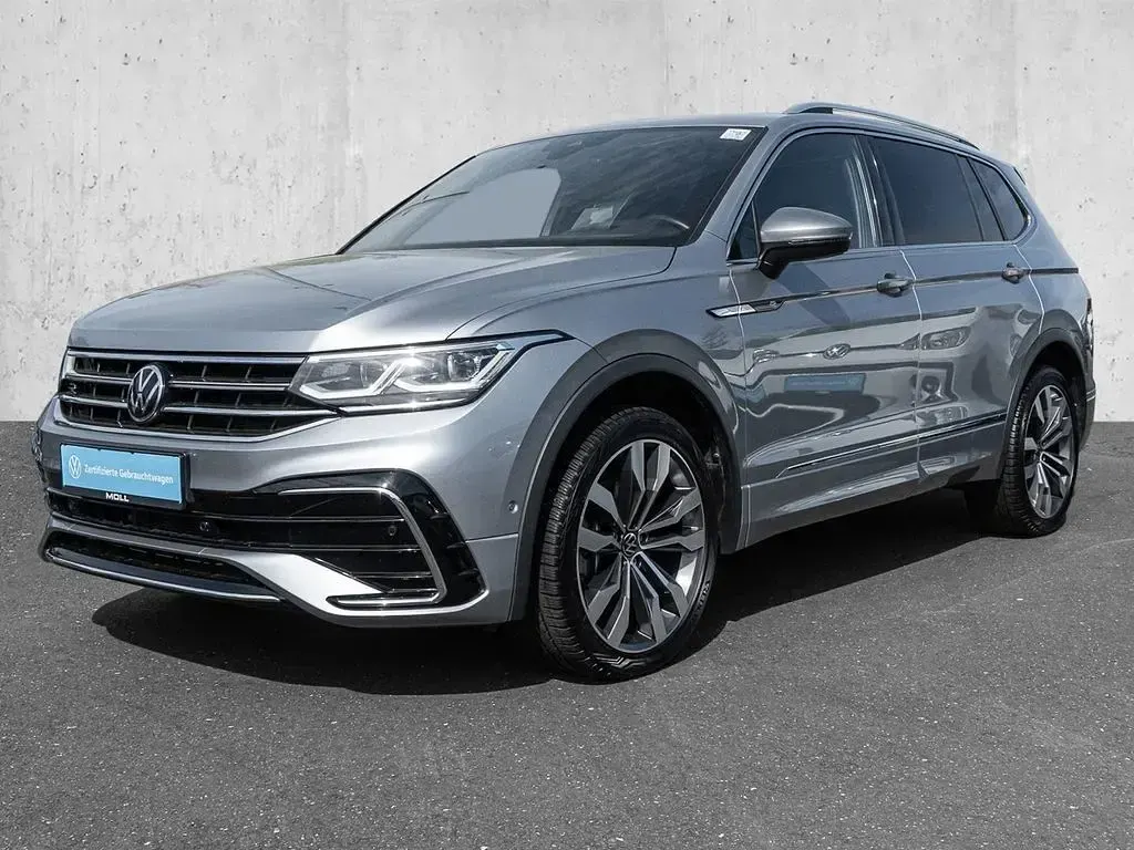 Gebraucht VW Tiguan Allspace R-line 200 PS (147 kW) 2022 Pyrit silber (metallic) SUV