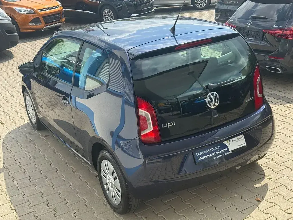 Używany VW up! move up! 60 KM (44 kW) 2013 Niebieski Hatchback