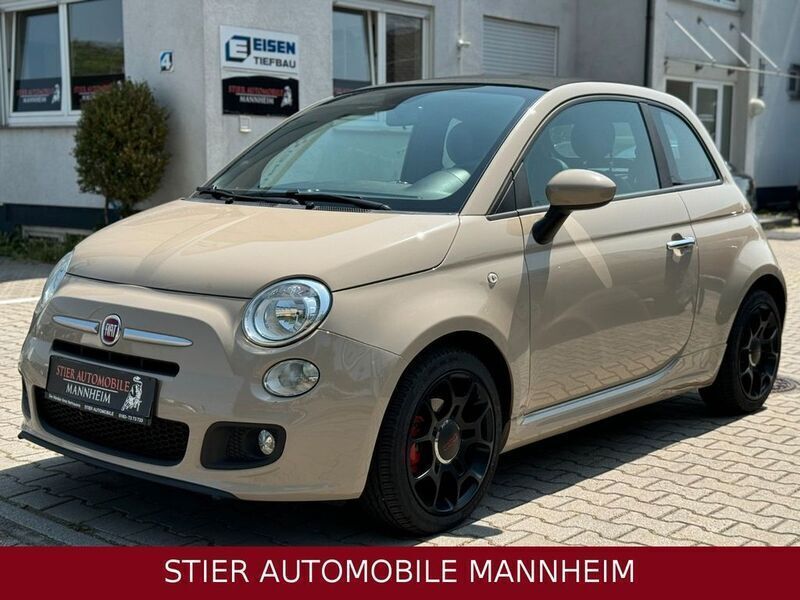 Beige Gebraucht 2015 Fiat 500S S Cabrio | 7.950 € (Fairer Preis) - Bild 1/4