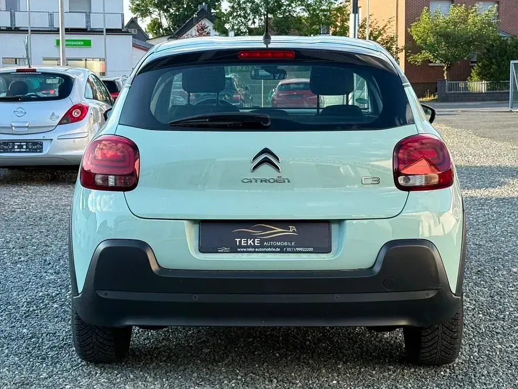Gebraucht Citroën C3 82 PS (60 kW) 2018 Grün Kleinwagen