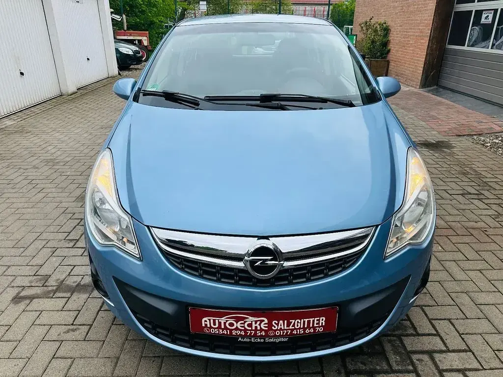 Gebraucht Opel Corsa Edition 86 PS (63 kW) 2013 Blau Kleinwagen