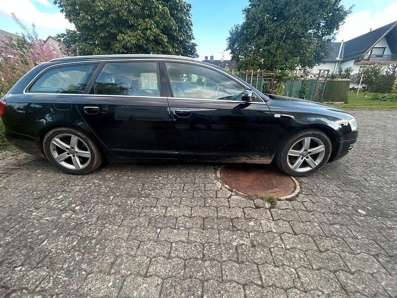 Schwarz Gebraucht 2008 Audi A6 S-Line Kombi | 3.900 € (Guter Preis) - Bild 1/4