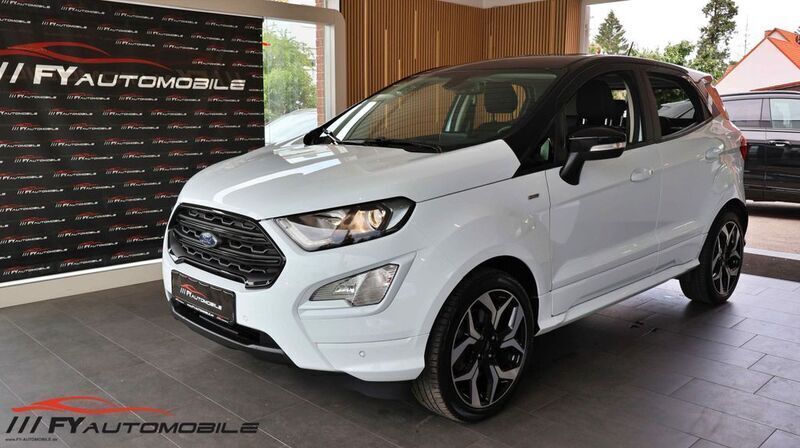 Weiß Gebraucht 2019 Ford Ecosport ST-Line SUV | 10.290 € (Superpreis) - Bild 1/4