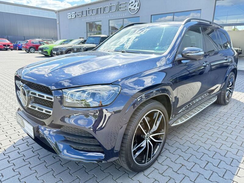 Blau Gebraucht 2020 Mercedes GLS400 AMG SUV | 72.990 € (Fairer Preis) - Bild 1/4